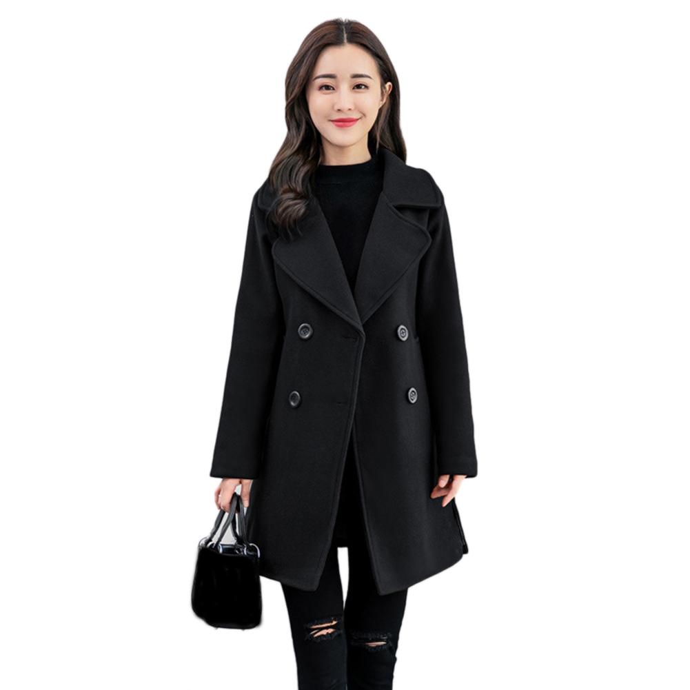 Londony ♪❤ Toddler aby Girls Hooded Coat Kids Woolen Overcoat Winter Double-Breasted Warm Jacket Khaki Londony ♪❤ Toddler aby Girls Hooded Coat Kids Woolen Overcoat Winter Double-Breasted Warm Jacket Khaki
